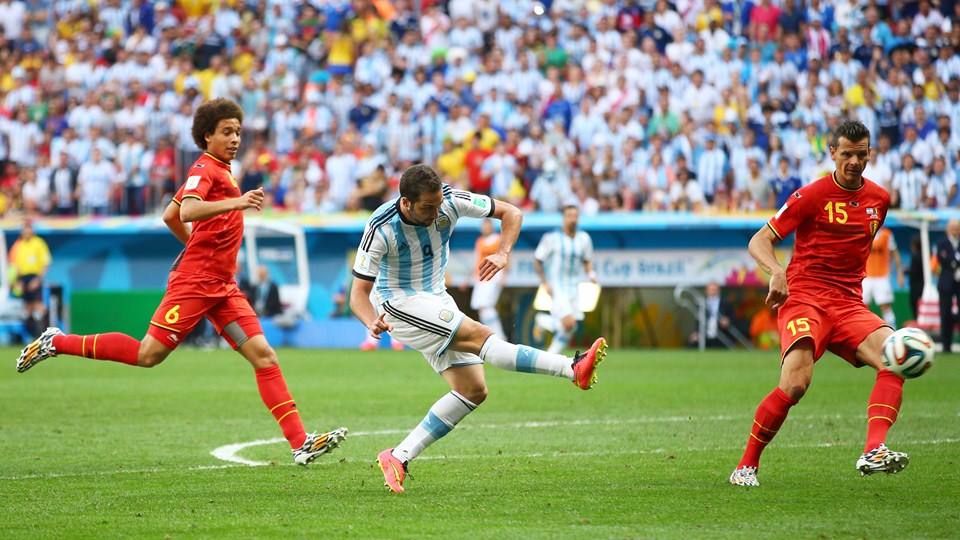 L’Argentina è in semifinale. Belgio battuto da un super Higuain