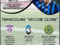 Le vecchie glorie di Atalanta, Virescit e Verona in campo ad Azzano per ricordare Luciano Magistrelli