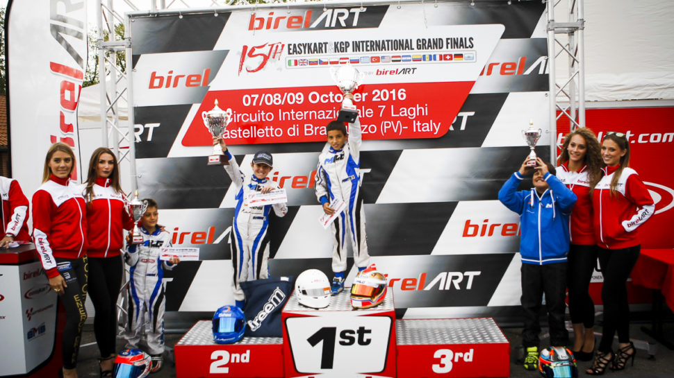 Gorle, la favola di Alberto Fioretti: a 10 anni è campione internazionale 2016 di kart