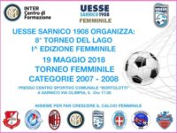 Uesse Sarnico: 8° Torneo del Lago, 1a edizione femminile