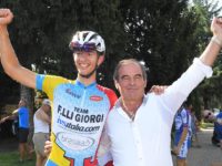 Yuri Brioni a Castenedolo, festeggia la sua prima vittoria tra gli Juniores