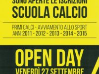 Open day venerdì 27 alla Roncola per le iscrizioni alla Scuola Calcio e Primi calci