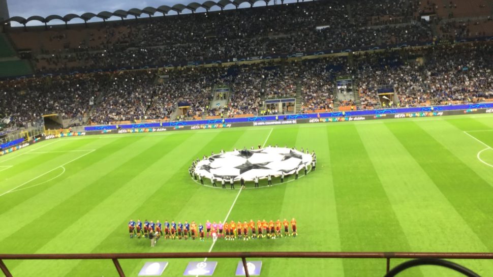 I tifosi nerazzurri hanno trasformato  il vecchio Meazza nello stadio di Bergamo