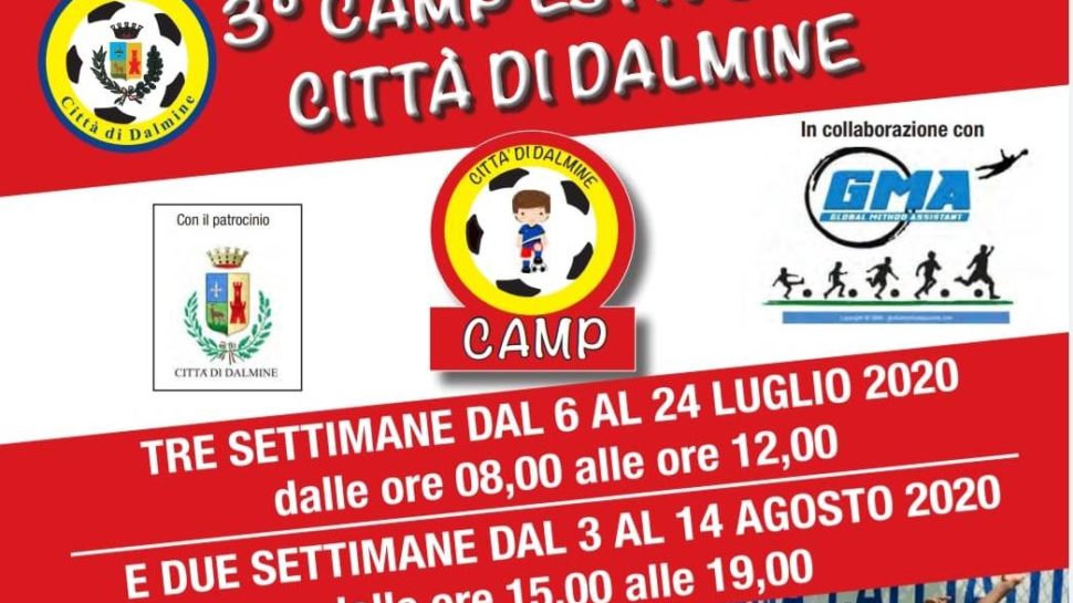 Città di Dalmine, al via il Terzo Camp Estivo sia a luglio che ad agosto