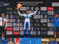 Mathias Vacek del Team Giorgi è campione europeo a cronometro tra gli Juniores. Terzo Lorenzo Milesi della Ciclistica Trevigliese