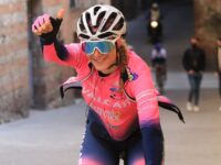 Vittoria Guazzini seconda a Montignoso e seconda miglior giovane alle Strade Bianche