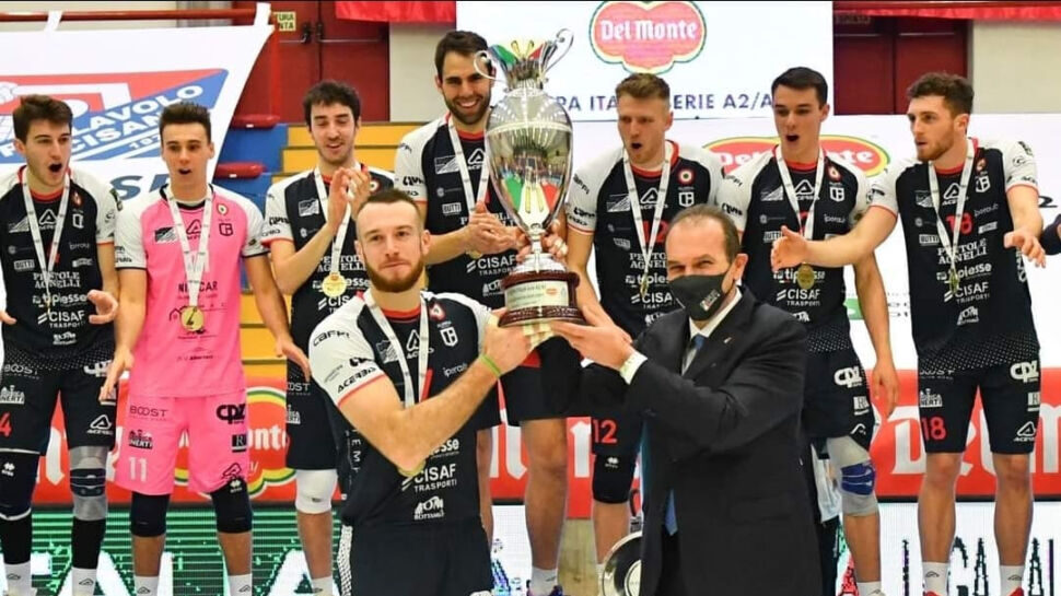 Agnelli Tipiesse, l’orgoglio di capitan Cargioli dopo la vittoria della Coppa Italia