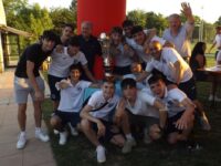 “I LOVE ALBANO CALCIO“, il motto del presidente Diego Avanzato nell‘apericena di ritrovo.  Festeggiata la Juniores vincitrice del Torneo Bonacina