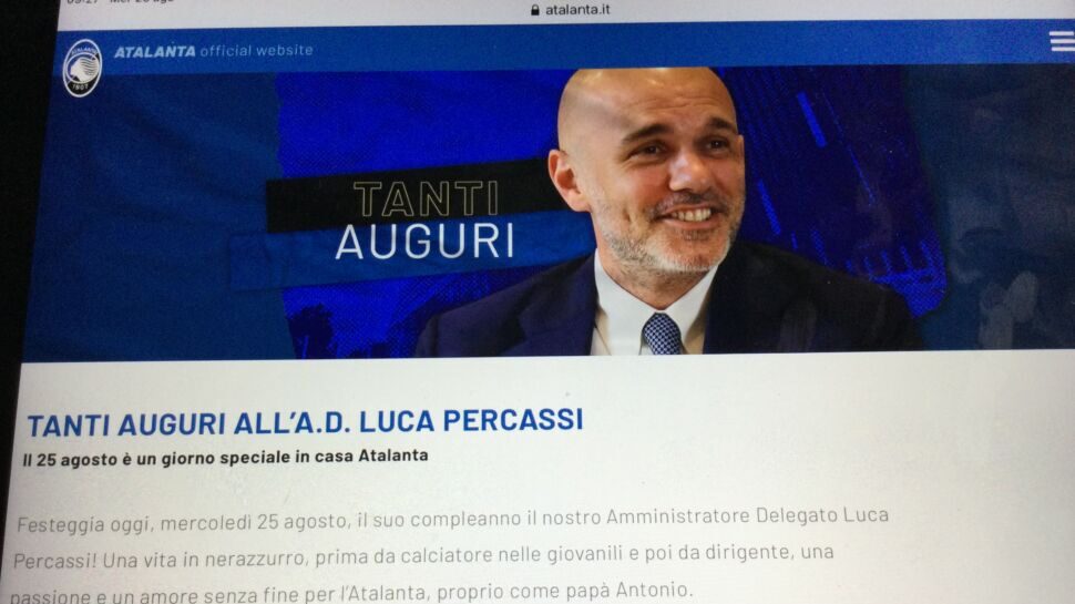 41 candeline per Luca Percassi, il dirigente silenzioso che ogni giorno fa grandi cose per la Dea