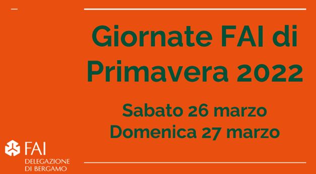 Giornate FAI di primavera: pubblicato il programma del week-end del 26 e 27 marzo