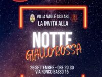 ‘La serata giallorossa’: lunedì 26 settembre la presentazione delle squadre del VillaValle