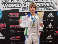 Kickboxing Cus Bergamo, Riccardo Ivasco è Campione del Mondo