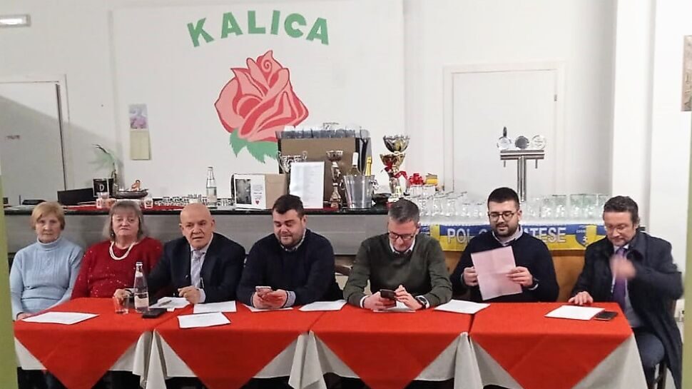 Diego Valentin organizzatore del primo torneo di calcio a favore di Kalica, pizzeria solidale, dove si è tenuta la presentazione