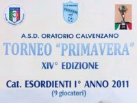 Domenica 21 maggio a Calvenzano il Torneo Primavera, XIV edizione per gli Esordienti