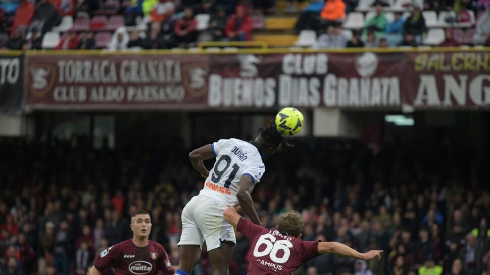 L’Atalanta sparisce nella ripresa, la Salernitana ringrazia e passa all’incasso