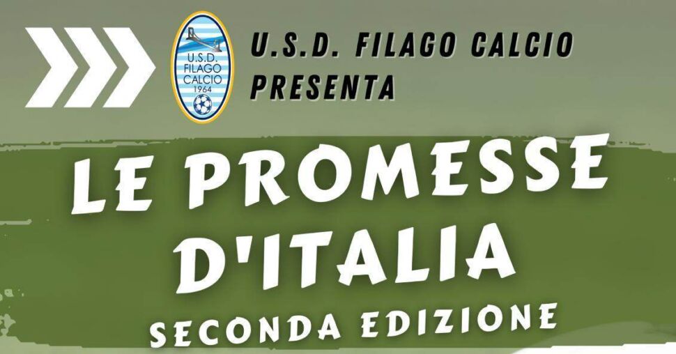 Domenica di grande calcio a Filago con la seconda edizione del torneo “Le Promesse d’Italia”