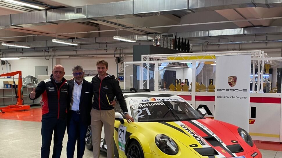 Carrera Cup Italia: il 6 e 7 maggio Bonaldi Motorsport scende in pista con il pilota Diego Bertonelli