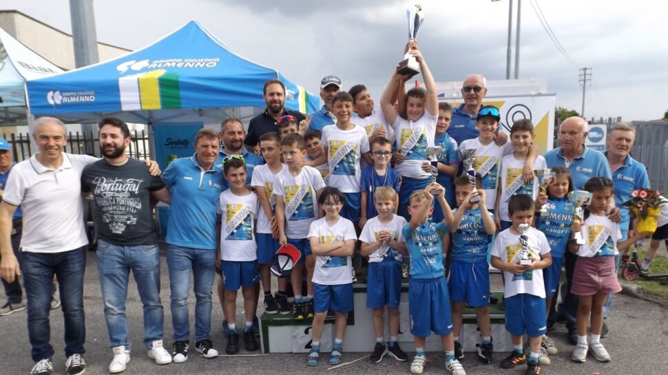 Ciclismo, la festa dei Giovanissimi ad Almenno San Bartolomeo