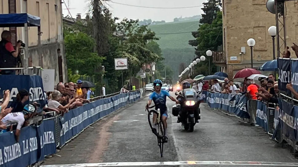 Diego Nembrini conquista Montemagno e regala la quarta vitttoria stagionale alla S.C. Cene