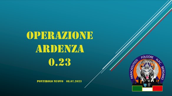 “Operazione Ardenza 0.23”, i nostri “alpini di domani” in esercitazione