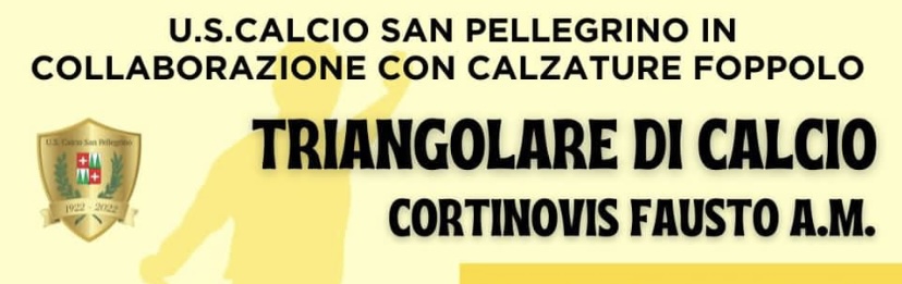 Triangolare di beneficenza a San Pellegrino