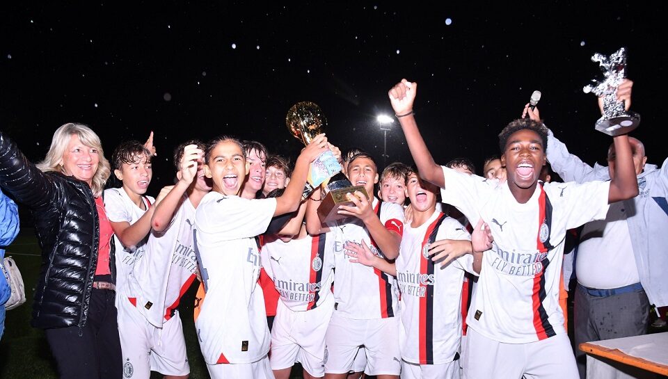 Il Milan vince la 16a Coppa Quarenghi