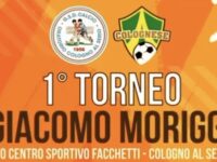 Ecco il primo torneo Giacomo Moriggi