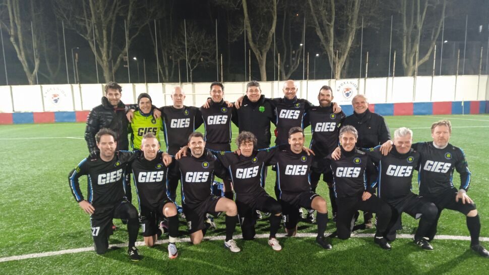 Calcio Over 40. Festa Giardini in Erba Sintetica nel big match con la Nembrese. Finisce 4-1