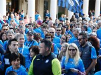 Camminata, un fiume nerazzurro. 13mila magliette vendute