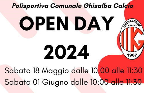 Ghisalba, ecco l’open day per le annate 2016-2017-2018-2019