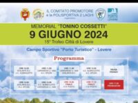 Memorial Tonino Cossetti, domenica 9 giugno a Lovere con Atalanta, AlbinoLeffe, Spezia e Carrarese