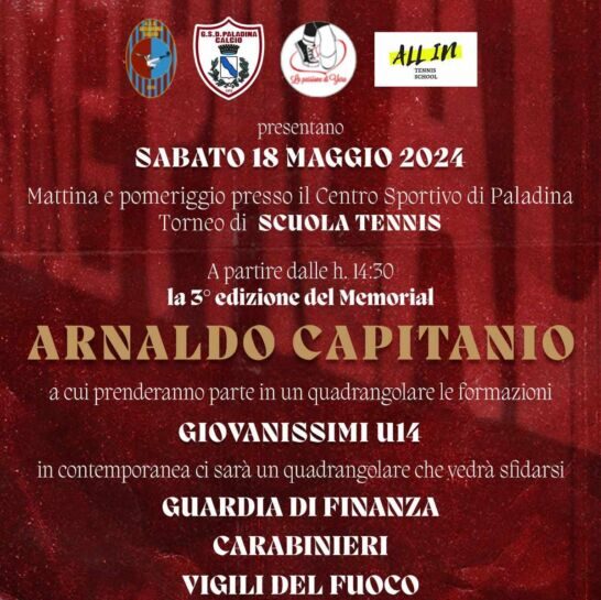 Allegria e grande calcio: un sabato da non perdere a Paladina, due tornei per ricordare Arnaldo Capitanio