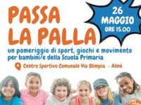 PASSA LA PALLA, un pomeriggio di sport e giochi promosso da Almè Calcio, Associazione Dinamico Odv, Cooperativa sociale Lavorare Insieme