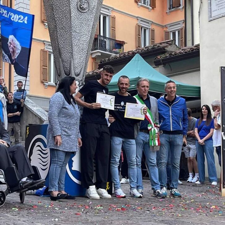 Zogno festeggia Ruggeri e Ginami. A loro le benemerenze civiche