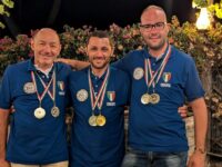 Il bergamasco Nicola Bertocchi nella squadra vincente del Tricolore di Traina d’Altura
