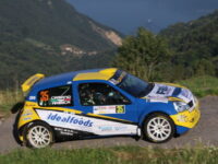 Rally del Sebino a Mabellini-Lenzi. 2 Ruote Motrici a Casano-Aresca