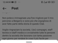 Il saluto di Hateboer ai tifosi: “Orgogliosamente atalantino”. Koopmeiners gli mette il like e arrivano gli insulti