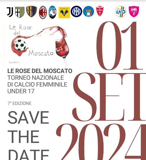 Torneo le rose del Moscato, calcio femminile U 17 domenica 1 settembre