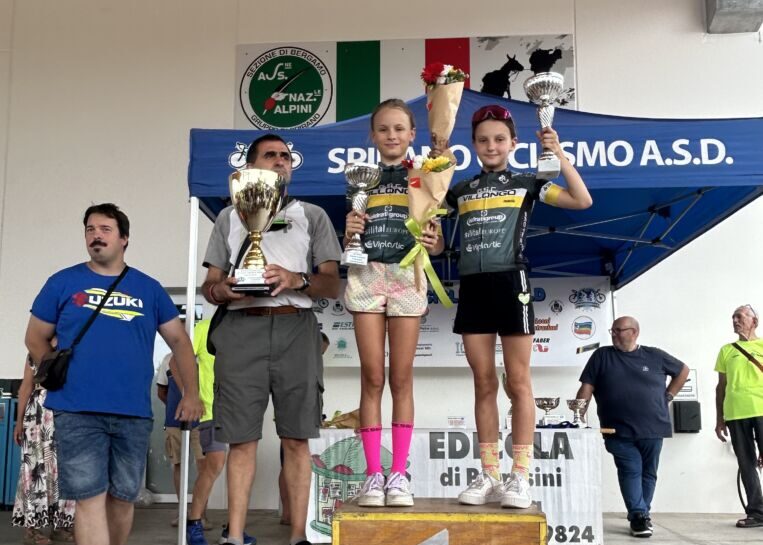 Ciclismo, Giovanissimi. Salò e Villongo brillano a Spirano