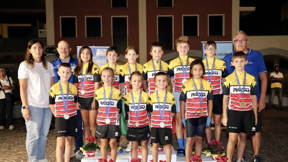 Ciclismo, Giovanissimi. Gincana, la Polisportiva Bolgare è regina col settebello di titoli provinciali