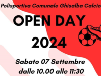 Sabato open day a Ghisalba per le annate 2016-2017-2018-2019