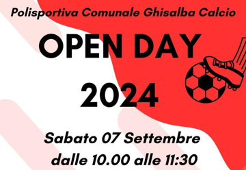 Sabato open day a Ghisalba per le annate 2016-2017-2018-2019