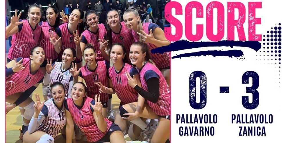 Volley Serie C femminile: Zanica vince il big match con Gavarno e vola in testa alla classifica