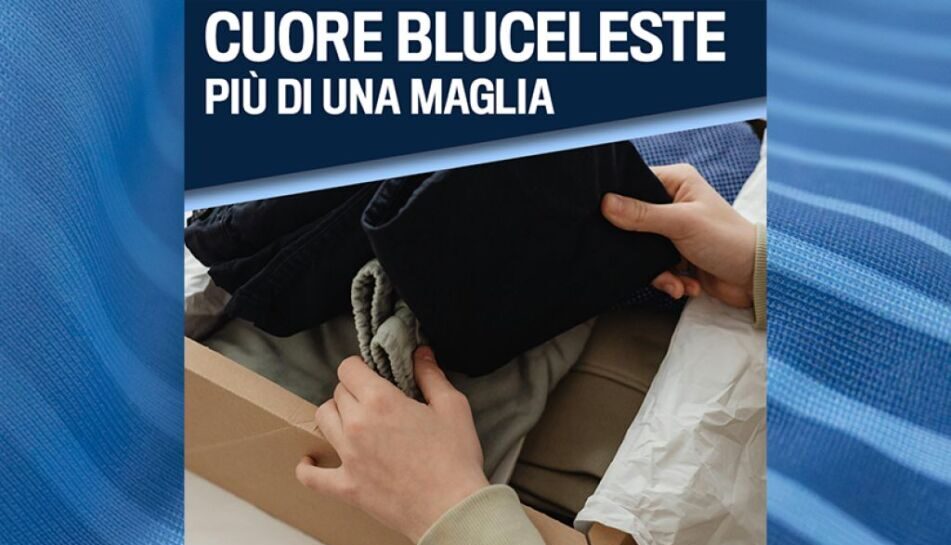 Cuore Bluceleste a Cologno sabato: la raccolta solidale di abiti