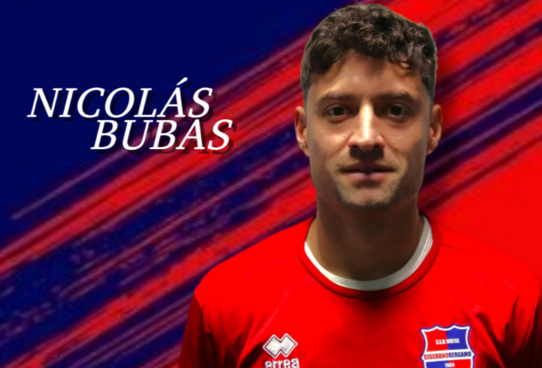 UFFICIALE – Nicolás Sergio Bubas è un nuovo giocatore della Virtus Ciserano Bergamo