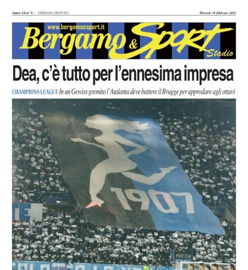 Atalanta-Bruges, leggi qui il Bergamo & Sport stadio