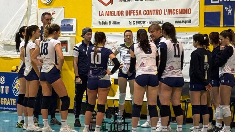 Comincia bene il girone di ritorno della Pallavolo Gavarno: Segrate battuto in quattro set